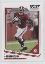 2018 Score Rookies Bo Scarbrough #366 1n7z