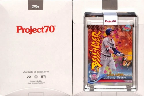 2021 TOPPS PROJECT 70 #761 2018 CODY BELLINGER - LOS ANGELES DODGERS - RISK