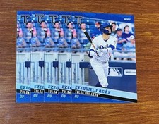 Ezequiel Pagan 2025 Tulsa Dillers #23 Rookie RC Los Angeles Dodgers Choice