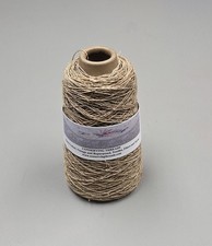 Hemp Yarn, 250 Yards. Hand-Spun Cone. Natural Fiber.