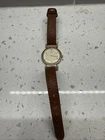 Seiko Watch Women 26mm White Dial two Tone Round 7320-0279 New Battery Vintage