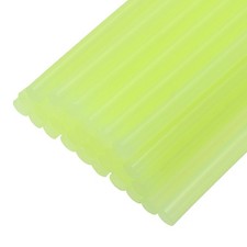 Mini Hot Glue Sticks for Glue Gun 4-inch x 0.28-inch Luminous Yellow 30Pcs 0.35 per stick