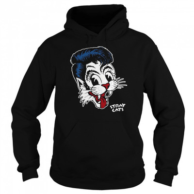 STRAY CATS Band Album Hoodie Black All Size BS187