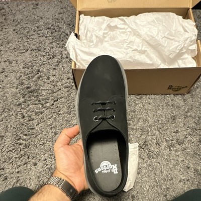 Dr. Martens 1460 Men s Black Suede Lace-Up Sneakers US 8 M Round Toe Rubber