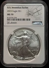 NGC MS70 2023 American Silver Eagle One Dollar 1oz 999 Silver Coin-364