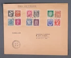 MayfairStamps France FDC 1941 Paris coat of Arms Combo First Day Cover aaw_65603