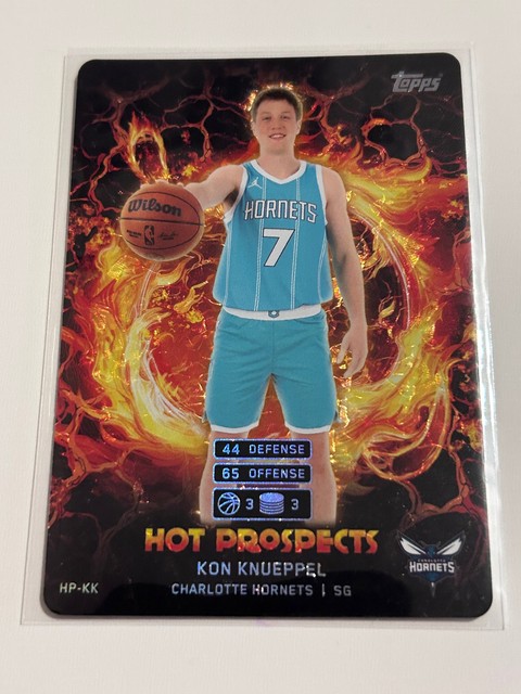 2025-26 Topps Match Attax #HP-KK Kon Knueppel Prospects RC Hornets