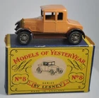 LESNEY MATCHBOX YESTERYEAR - Y8 BULLNOSE MORRIS - TAN  - MINTY