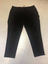 Rohan Springback Trousers Women UK Size 18R Sun Protective Clothing Travel Black