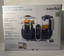 Babymoov Duo Meal Station 6 in 1 Food Processor with Steam Cooker - A001125