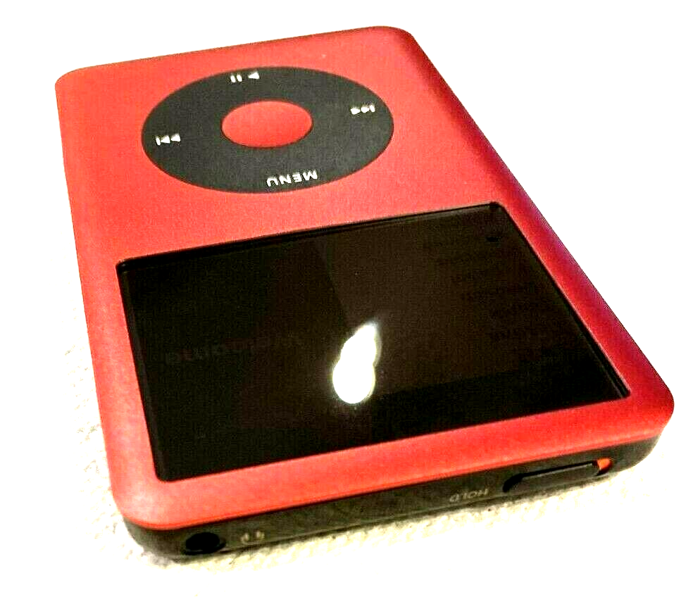 Apple iPod classic 7th Generation RED Black (256GB) Bundle with