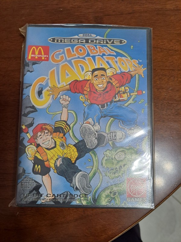 Global Gladiators Sega Mega Drive New