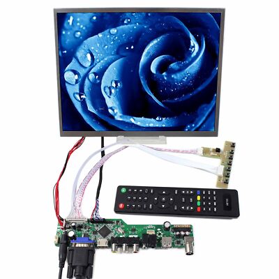 12.1'' HSD121KXN1 G121XCE-L02 1024x768 LCD HD VGA AV USB LCD Controller Board