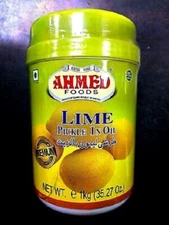 Ahmed Pickle Achar Mixed Mango Lime Chilli and Garlic Achar 1kg Long Expiry Date