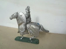 Stadden or similar, Persian Knight cavalry on horse, unpainted 54mm lead