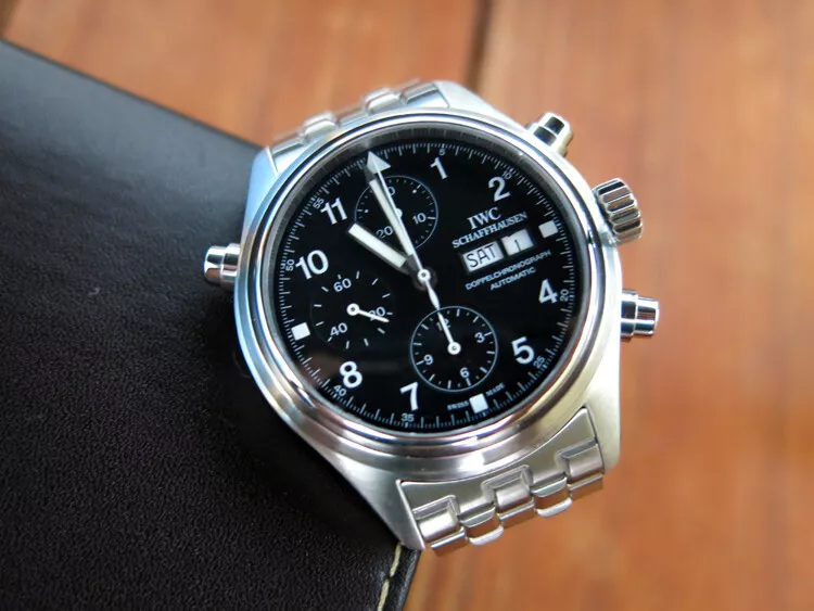 IWC IW371319 Pilots Watch Double Doppel Chronograph IW3713 19