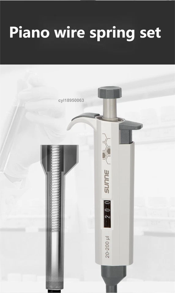 Toppette Pipette Pipettor/Rack Lab Single Channel Manual Adjustable Micropipette - Image 4 of 4