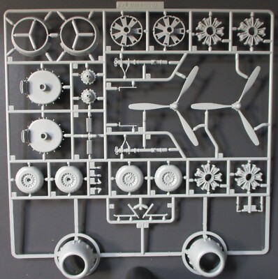 HK Models 1/48th Scale  B-25J Mitchell - Parts Tree F from Model Kit No. 01F008
