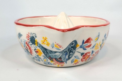Pioneer Woman Stoneware Juicer, Decorative Floral Sweet Rose or Mazie You Choose - Picture 5 of 16