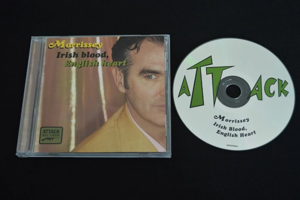 MORRISSEY IRISH BLOOD ENGLISH HEART RARE 3 TRACK CD SINGLE! THE SMITHS