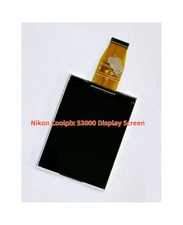 NEW LCD Display Screen For Nikon Coolpix S3000 Camera Repair Part with Backlight