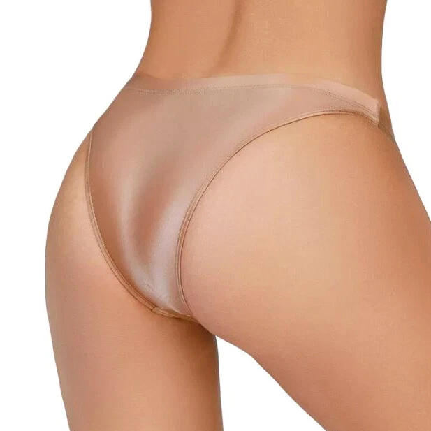 4 PIEZAS/LOTE Sexy Mujeres Sedoso Satén Bragas Ropa Interior Cintura Baja Tanga Calzoncillos Lencería Foto 3 de 4