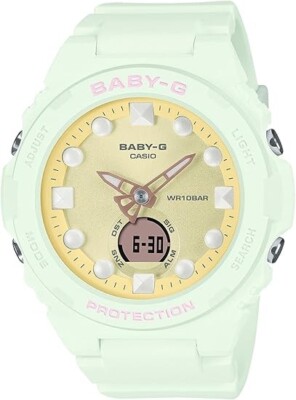 CASIO BABY-G BGA-320FH-3AJF Yellow x Green Analog Digital Watch Women BOX NEW