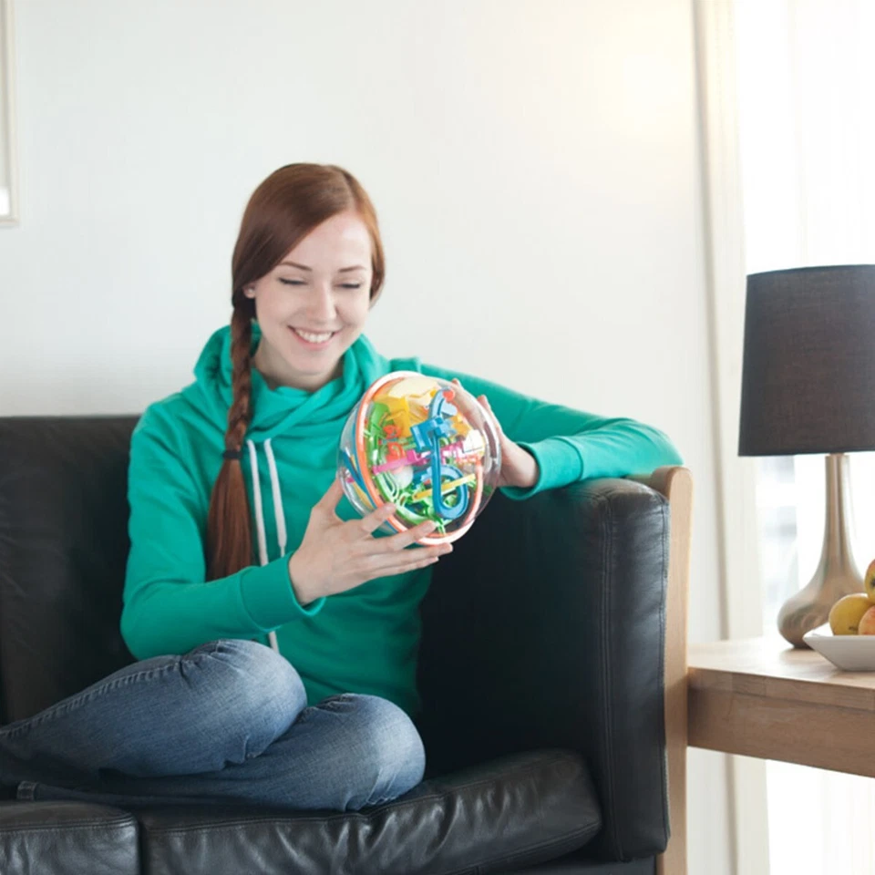 Addict A Ball 20 cm Labyrinth Kugelspiel 3D Kugellabyrinth Ball - Bild 3 von 4