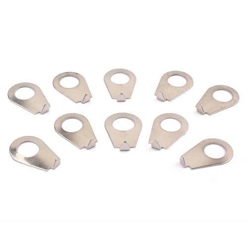 For Gibson Les Paul Chrome 8.5MM Guitar Indicator Knob Pointer Plates Kits 10Pcs