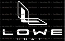 LOWE Boats - Outdoor Sports - CAR/SUV/Trucks Vinyl Die-Cut Peel N' Stick Decals
