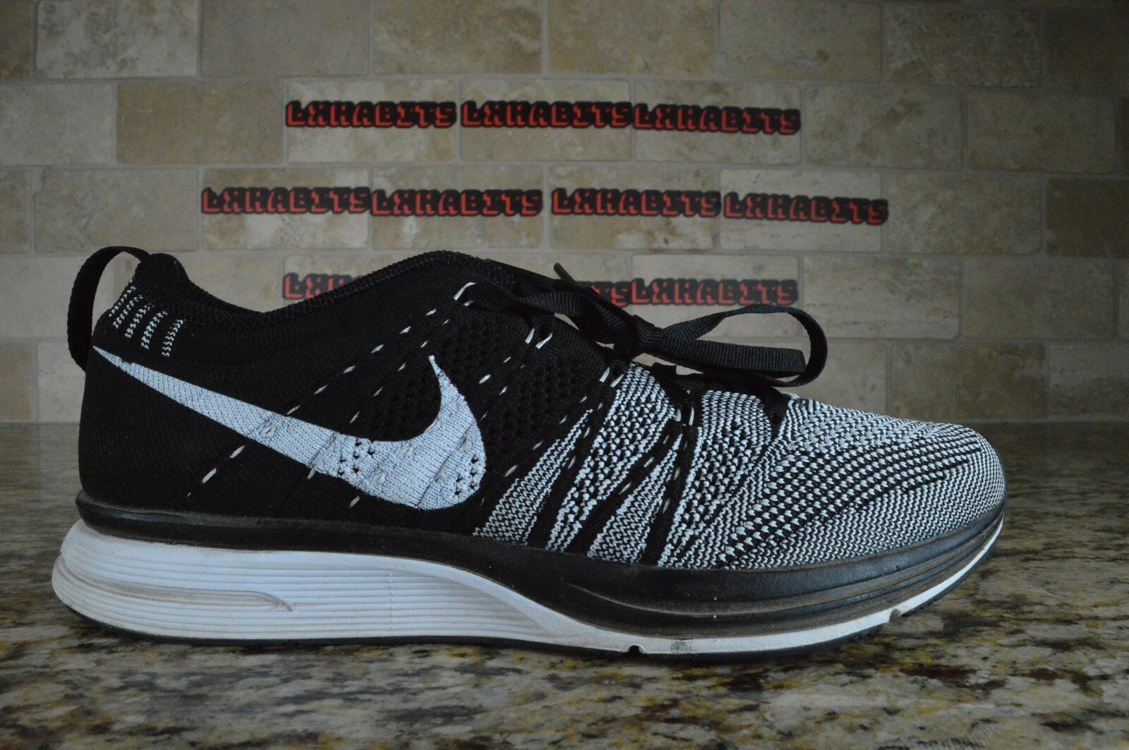nike lunar flyknit oreo