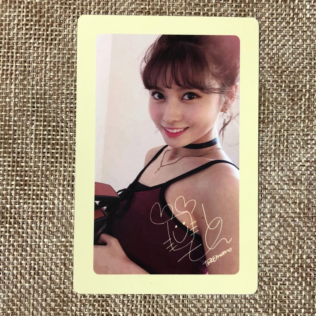 TWICE MOMO [ Twicetagram Pre-Order ] Official Photocard, 1st Album