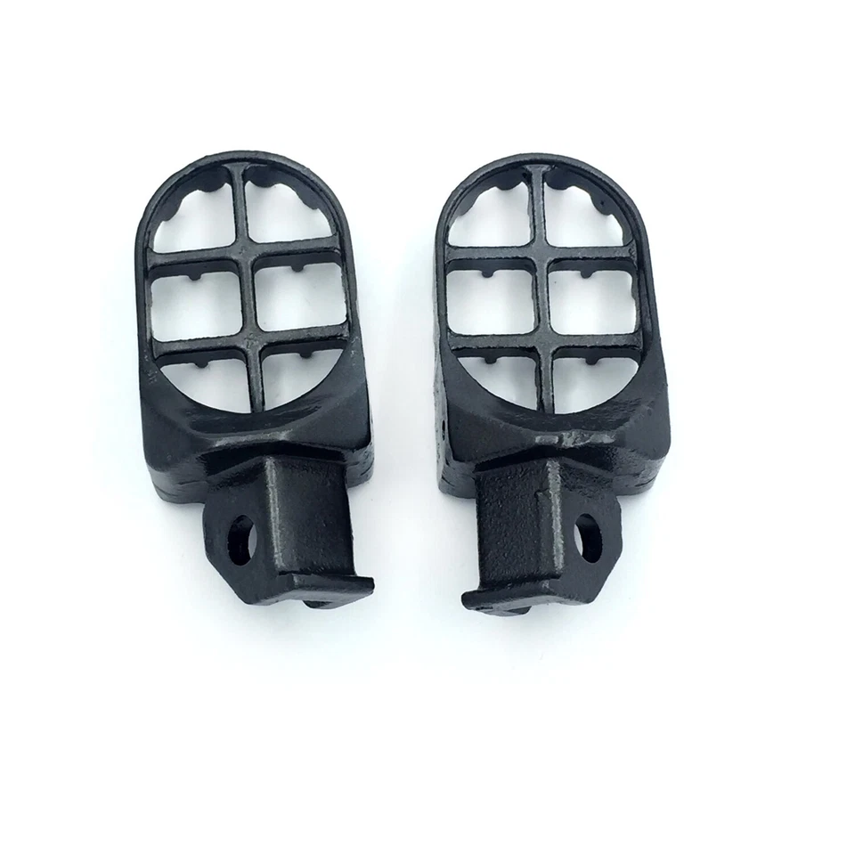 Gunmetal Black Motocross MX Steel Foot Peg For Suzuki RM RM85 RM85L DR-Z125L DR- - Image 4 of 4