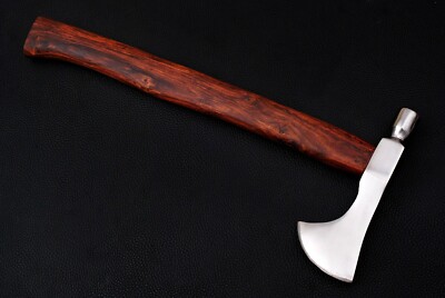 18'' Hand Crafted High Carbon Steel, Hatchet, Axe, Integral Ball Hammer MK 151