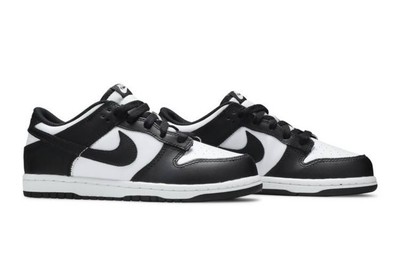 nike dunk low black and white price