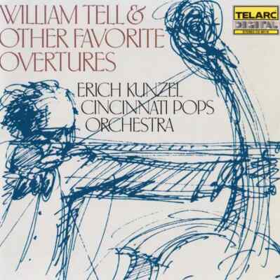 CD Erich Kunzel , Cincinnati Pops Orchestra William Tell & Other Favorite Overt