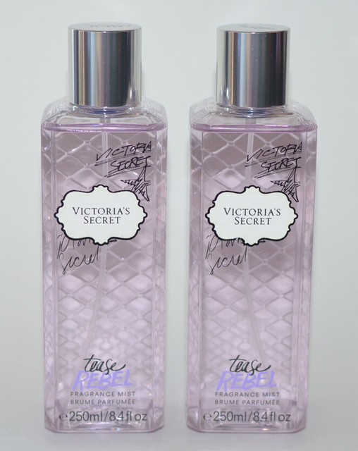 2 VICTORIA'S SECRET TEASE REBEL FRAGRANCE MIST BODY SPRAY 8.4 OZ LARGE