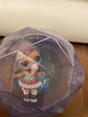 Surprise GLITTER BALL Doll LOL CHRISTMAS GIFT ULtra RARE  Asscorries