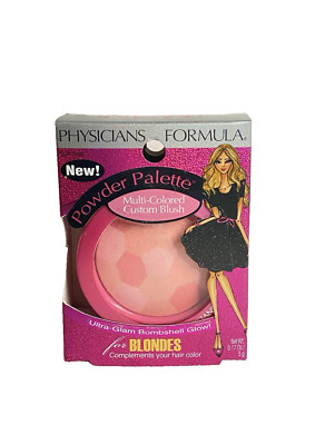 PHYSICIANS FORMULA Powder Palette Multi-Colored BLUSH ~ BLONDES #6230 ~ NEW