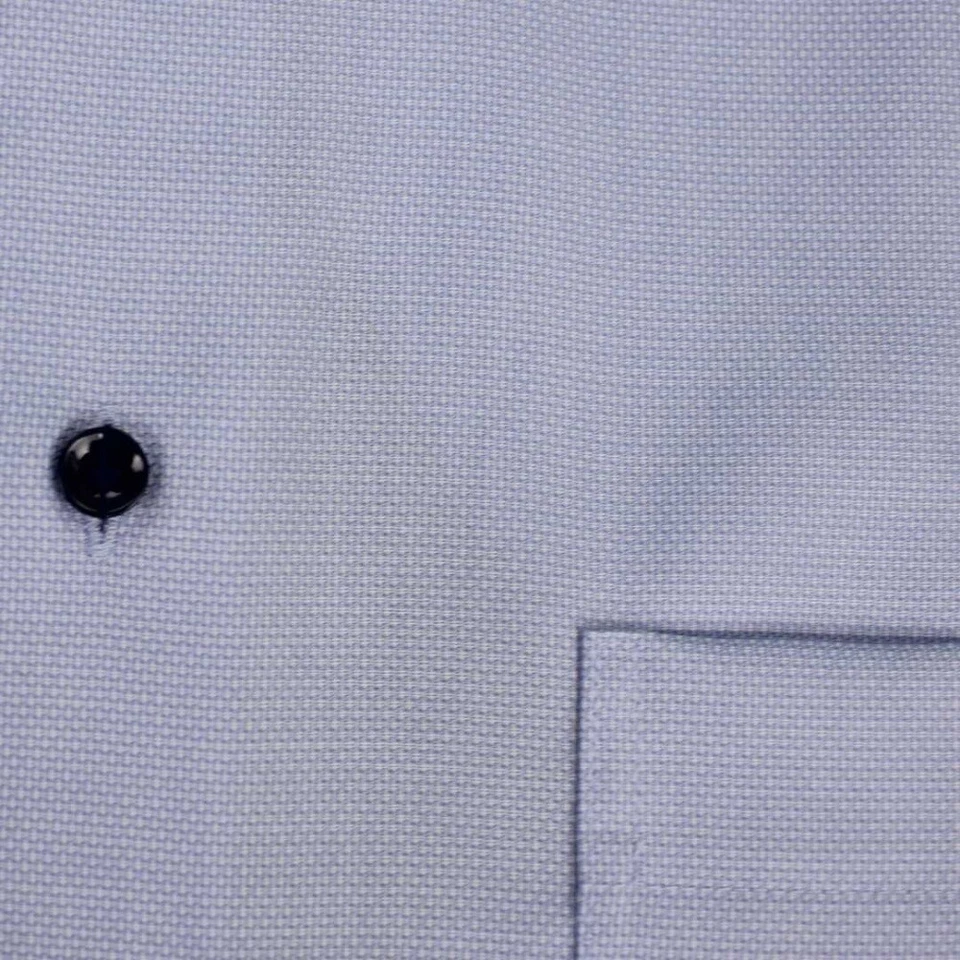 Eterna Hombre Businesshemd Manga Larga Confort Fit Azul 1098 E181 12 - Imagen 3 de 3