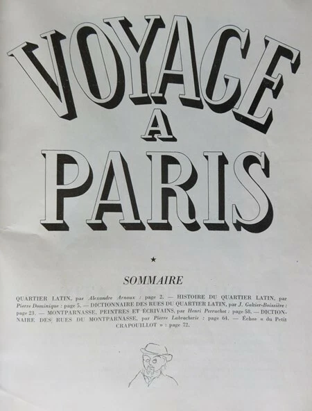 182 - Crapouillot - Paris - Ses Quartiers : Latin et Montparnasse   - Photo 2/4