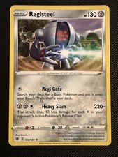 POKEMON TCG: REGISTEEL 108/189 ASTRAL RADIANCE NON HOLO RARE CARD NM 