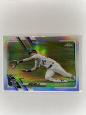 2021 Topps Chrome David Dahl Colorado Rockies #179 Refractor + Free Shipping