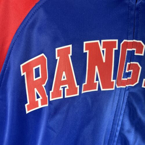 Texas Rangers Bomber Jacket Size Large Baseball GIII Sports By Carl Banks MLB - Picture 7 of 15