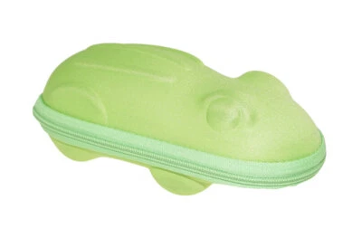 OPTOTEC GMBH Süßes Kinder Etui / Brillenetui | Brille - NILPFERD / FROSCH Form - NEU + OVP!