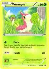 Wurmple - 3/108 - Common - Pokemon Roaring Skies