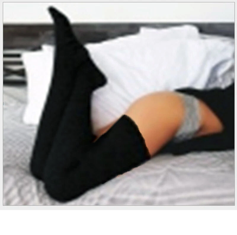 New Fashion Women Cotton Stockings Extra Long Thigh High Over the Knee Socks - Image 2 of 4