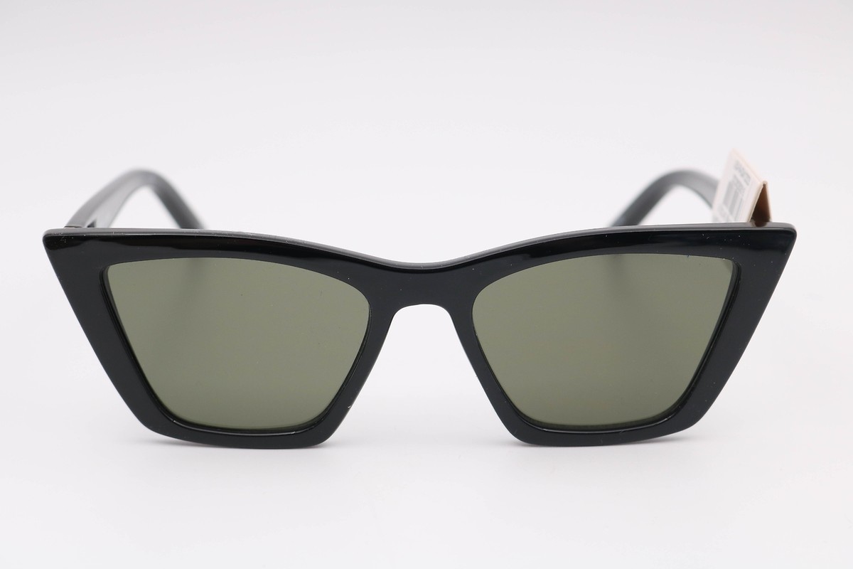 Le Specs Velodrome Black/Green Cat Eye Lsp2352215 Sunglasses 54-17