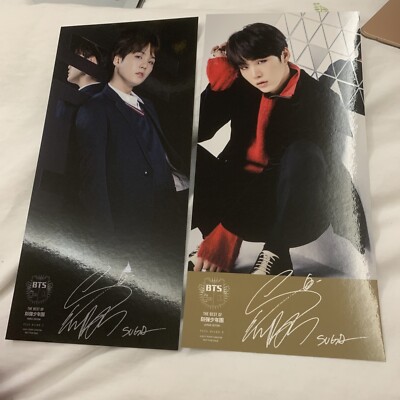 BTS THE BEST OF BTS KOREA + JAPAN EDITION POSTCARD SET 2