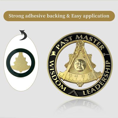 Decalcomania Per Paraurti Auto Emblema Massonico Del Passato - Foto 4